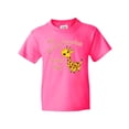 thumbnail image 1 of Inktastic My Great Grandma Loves Me- Cute Giraffe Youth T-Shirt, 1 of 5