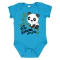 thumbnail image 1 of Inktastic My Great Grandma Loves Me Cute Panda Boys or Girls Baby Bodysuit, 1 of 5