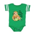 thumbnail image 1 of Inktastic My Great Grandma Loves Me Cute Sloth and Baby Boys or Girls Baby Bodysuit, 1 of 5