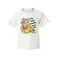 thumbnail image 1 of Inktastic My Great Grandma Loves Me Cute Sloth and Baby Youth T-Shirt, 1 of 5