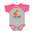 thumbnail image 1 of Inktastic My Great Grandma Loves Me Fox Boys or Girls Baby Bodysuit, 1 of 5
