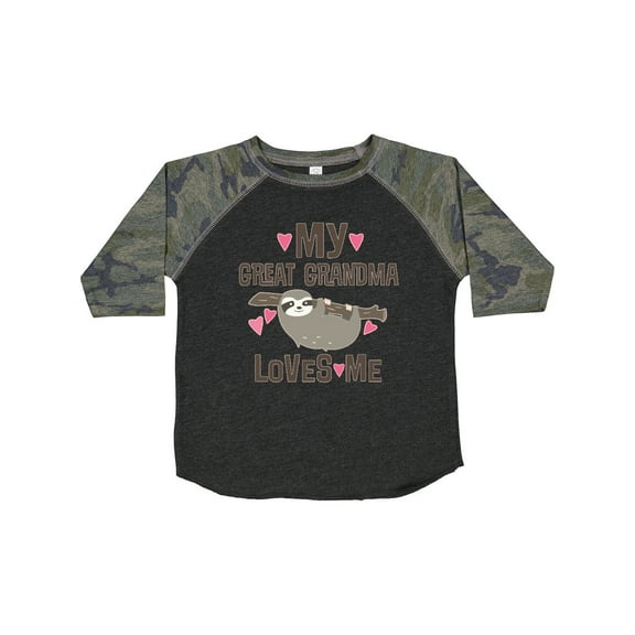 Inktastic My Great Grandma Loves Me Girls Toddler T-Shirt