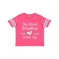 thumbnail image 1 of Inktastic My Great Grandma Loves Me Heart Great Grandchild Boys or Girls Toddler T-Shirt, 1 of 5