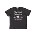 thumbnail image 1 of Inktastic My Great Grandma Loves Me- Heart Great Grandchild Youth T-Shirt, 1 of 5