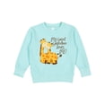 thumbnail image 1 of Inktastic My Great Grandma Loves Me Toddler Sweatshirt, 1 of 4
