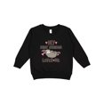 thumbnail image 1 of Inktastic My Great Grandma Loves Me Toddler Sweatshirt, 1 of 4