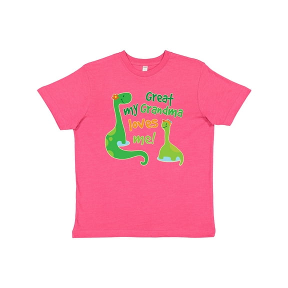 Inktastic My Great Grandma Loves Me Youth T-Shirt