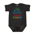 thumbnail image 1 of Inktastic My Great Grandma Loves Me for Grandson Boys or Girls Baby Bodysuit, 1 of 5