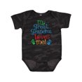 thumbnail image 1 of Inktastic My Great Grandma Loves Me for Grandson Boys or Girls Baby Bodysuit, 1 of 5