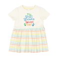 thumbnail image 1 of Inktastic My Great Grandma Loves Me for Grandson Girls Baby Dress, 1 of 5