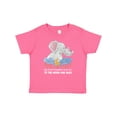 thumbnail image 1 of Inktastic My Great Grandma Loves Me to the Moon and Back Elephant Boys or Girls Baby T-Shirt, 1 of 5