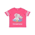 thumbnail image 1 of Inktastic My Great Grandma Loves Me to the Moon and Back Elephant Boys or Girls Toddler T-Shirt, 1 of 5
