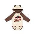 thumbnail image 1 of Inktastic My Great Grandma Loves Me with Cute Ladybugs Boys or Girls Long Sleeve Baby Bodysuit, 1 of 5