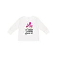thumbnail image 1 of Inktastic My Great Grandma Loves me with Two Flamingos Boys or Girls Long Sleeve Toddler T-Shirt, 1 of 5