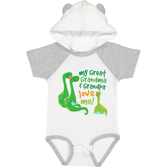Inktastic My Great Grandma and Grandpa Love Me Boys Baby Bodysuit