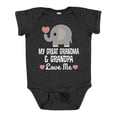 thumbnail image 1 of Inktastic My Great Grandma and Great Grandpa Love Me Boys or Girls Baby Bodysuit, 1 of 5