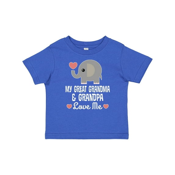 Inktastic My Great Grandma and Great Grandpa Love Me Boys or Girls Baby T-Shirt