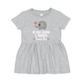 thumbnail image 1 of Inktastic My Great Grandma and Great Grandpa Love Me Girls Baby Dress, 1 of 5