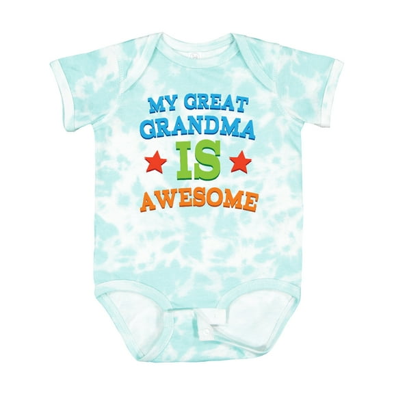 Inktastic My Great Grandma is Awesome Boys or Girls Baby Bodysuit