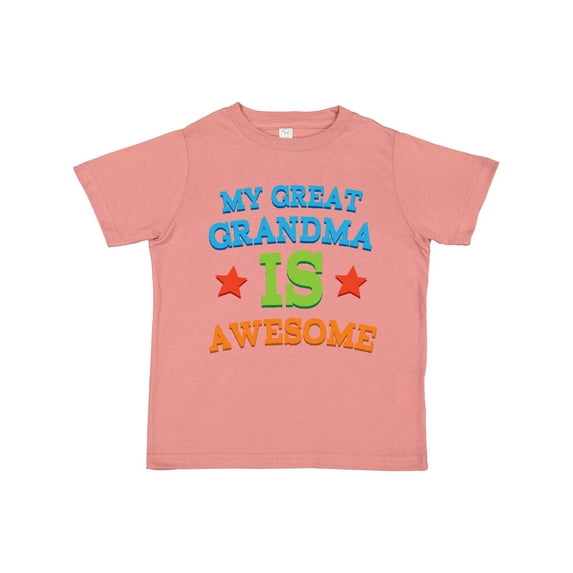 Inktastic My Great Grandma is Awesome Boys or Girls Toddler T-Shirt