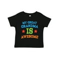 thumbnail image 1 of Inktastic My Great Grandma is Awesome Boys or Girls Toddler T-Shirt, 1 of 5