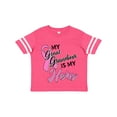 thumbnail image 1 of Inktastic My Great Grandma is My Hero Breast Cancer Awareness Boys or Girls Toddler T-Shirt, 1 of 5