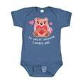 thumbnail image 1 of Inktastic My Great Grandpa Loves Me Bear and Hearts Boys or Girls Baby Bodysuit, 1 of 5