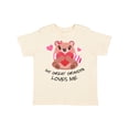 thumbnail image 1 of Inktastic My Great Grandpa Loves Me- Bear and Hearts Boys or Girls Toddler T-Shirt, 1 of 5