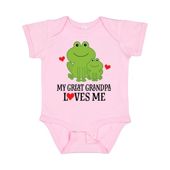 Inktastic My Great Grandpa Loves Me Boys Boys Baby Bodysuit