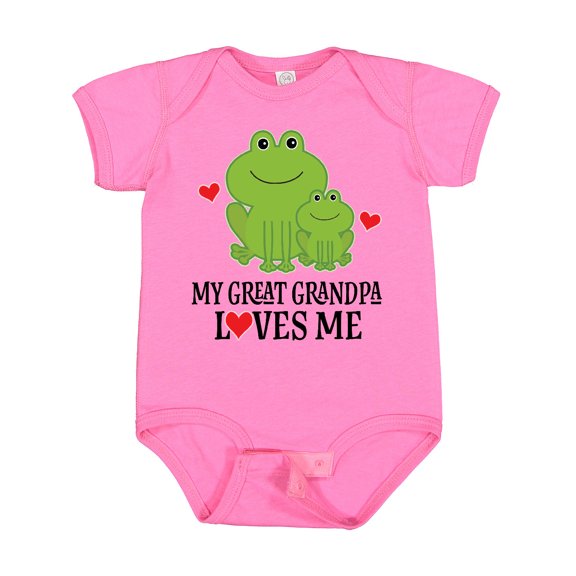 Inktastic My Great Grandpa Loves Me Boys Boys Baby Bodysuit