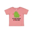 thumbnail image 1 of Inktastic My Great Grandpa Loves Me Boys Gift Boys Baby T-Shirt, 1 of 5