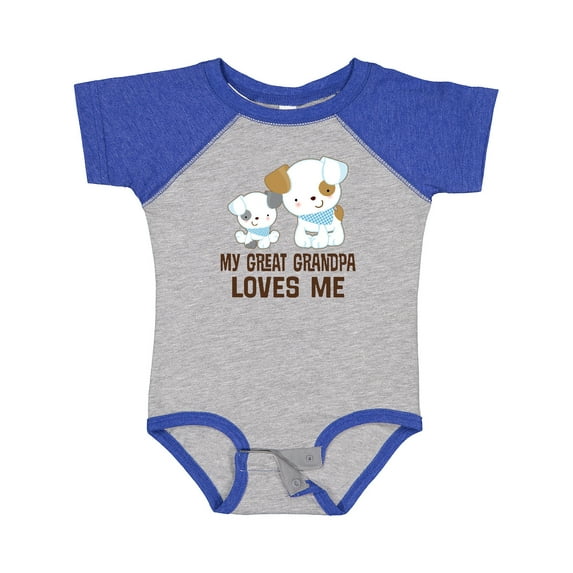 Inktastic My Great Grandpa Loves Me Boys Grandson Boys Baby Bodysuit