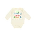 thumbnail image 1 of Inktastic My Great Grandpa Loves Me Boys or Girls Long Sleeve Baby Bodysuit, 1 of 5
