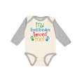 thumbnail image 1 of Inktastic My Great Grandpa Loves Me Boys or Girls Long Sleeve Baby Bodysuit, 1 of 5