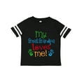 thumbnail image 1 of Inktastic My Great Grandpa Loves Me Boys or Girls Toddler T-Shirt, 1 of 5