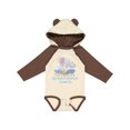 thumbnail image 1 of Inktastic My Great Grandpa Loves Me Cute Elephants Clouds Moon Stars Boys or Girls Long Sleeve Baby Bodysuit, 1 of 5