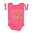 thumbnail image 1 of Inktastic My Great Grandpa Loves Me- Cute Giraffe Boys or Girls Baby Bodysuit, 1 of 5