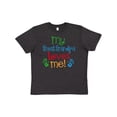 thumbnail image 1 of Inktastic My Great Grandpa Loves Me Gift Youth T-Shirt, 1 of 5