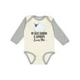 thumbnail image 1 of Inktastic My Great Grandpa and Grandma Love Me Boy Lamb Boys or Girls Long Sleeve Baby Bodysuit, 1 of 5