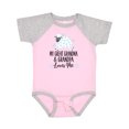 thumbnail image 1 of Inktastic My Great Grandpa and Grandma Love Me Boy Lamb Gift Baby Boy or Baby Girl Bodysuit, 1 of 4
