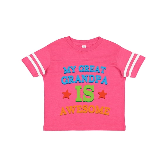 Inktastic My Great Grandpa is Awesome Grandkid Boys or Girls Toddler T-Shirt