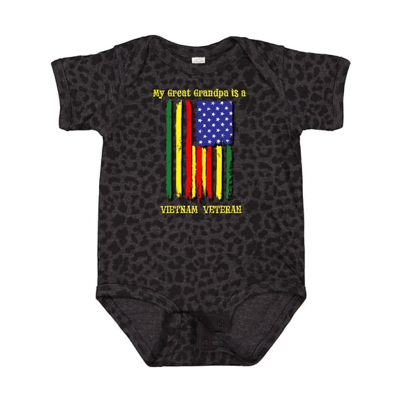 Inktastic My Great Grandpa is a Vietnam Veteran Boys or Girls Baby Bodysuit