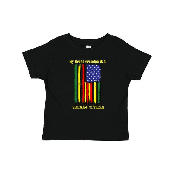 Inktastic My Great Grandpa is a Vietnam Veteran Boys or Girls Baby T-Shirt