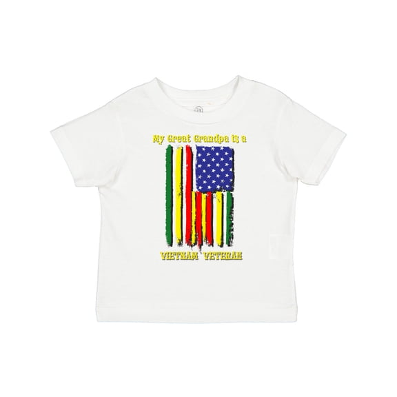 Inktastic My Great Grandpa is a Vietnam Veteran Boys or Girls Toddler T-Shirt