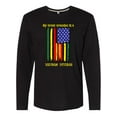 thumbnail image 1 of Inktastic My Great Grandpa is a Vietnam Veteran Long Sleeve T-Shirt, 1 of 5