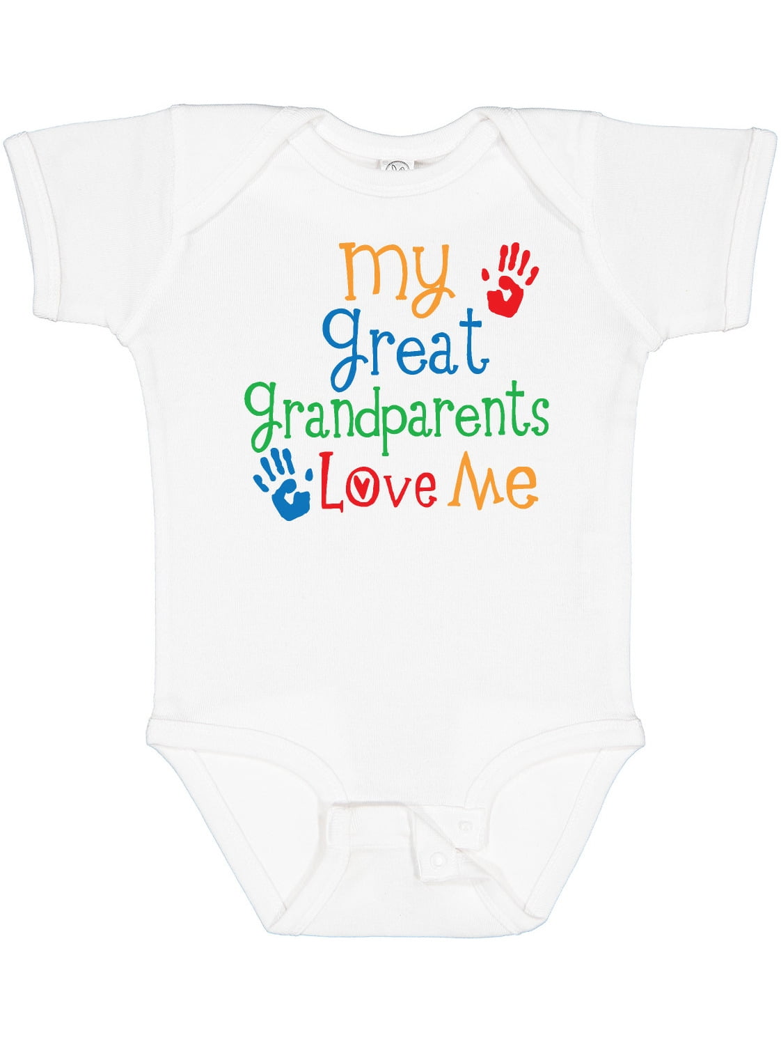 Inktastic My Great Grandparents Love Me Boys or Girls Baby Bodysuit