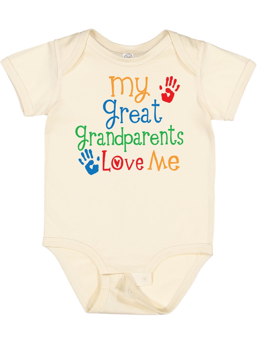 Inktastic My Great Grandparents Love Me Boys or Girls Baby Bodysuit