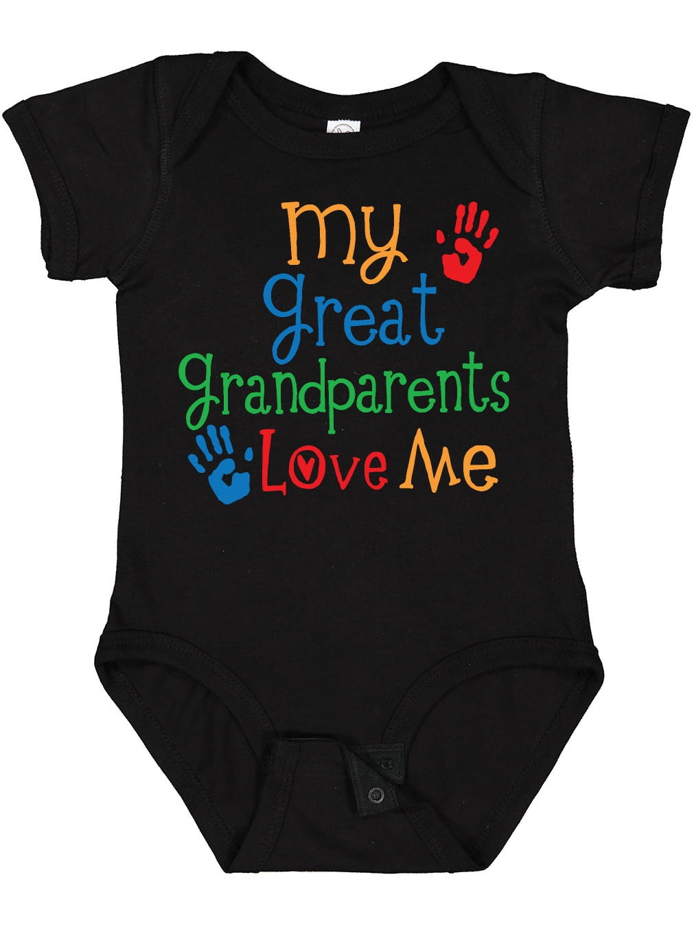Inktastic My Great Grandparents Love Me Boys or Girls Baby Bodysuit
