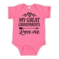 thumbnail image 1 of Inktastic My Great Grandparents Love Me Boys or Girls Baby Bodysuit, 1 of 5