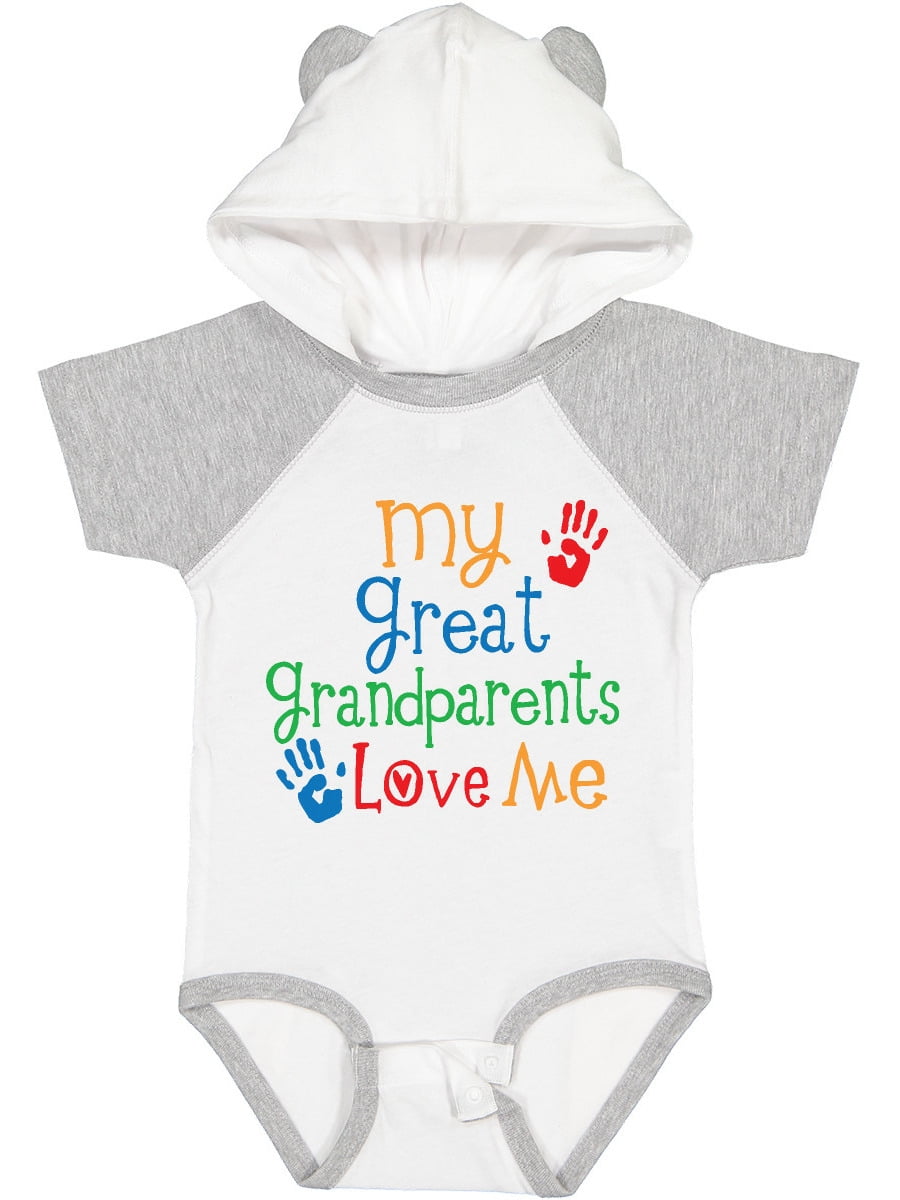 Inktastic My Great Grandparents Love Me Boys or Girls Baby Bodysuit